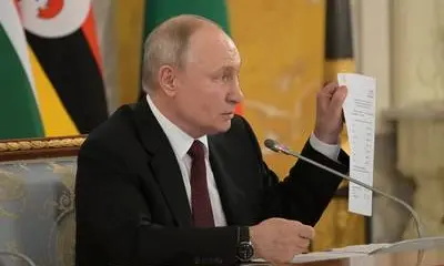 Путин показал «предательское» Стамбульское соглашение. Что это означает Путин показал «предательское» Стамбульское соглашение. Что это означает