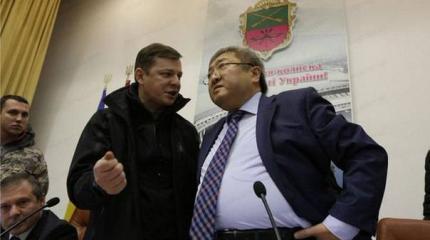 Мэр Запорожья послал Ляшко, после того как он ворвался в горсовет Запорожья и заявил, что сам будет мэром