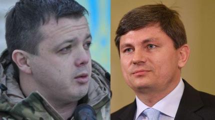 Семенченко и Герасимов поспорили на 100 гривен на безвиз Семенченко и Герасимов поспорили на 100 гривен на безвиз