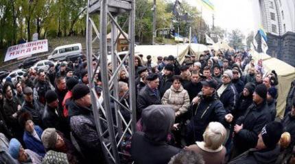 В центре Киева сорвали концерт по случаю годовщины майдана