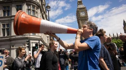 Почему многотысячный марш противников Brexit проигнорировали Почему многотысячный марш противников Brexit проигнорировали