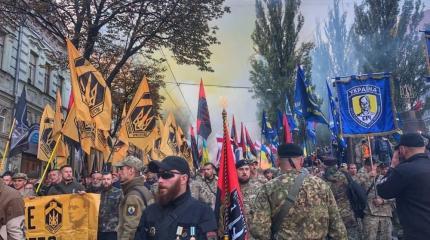 Украинские националисты требуют от Нацсовета проверки телеканала NewsOne Украинские националисты требуют от Нацсовета проверки телеканала NewsOne