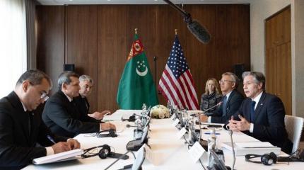 Блинкен-Закаспийский: США стремятся обрести опору в Туркменистане Блинкен-Закаспийский: США стремятся обрести опору в Туркменистане