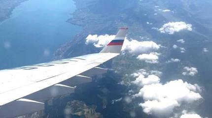 Самолет российской делегации час "мотали" над Женевой из-за прилета Байдена