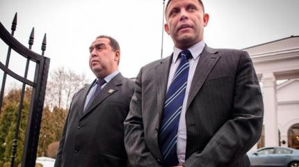 Захарченко и Плотницкий прибыли в Крым Захарченко и Плотницкий прибыли в Крым