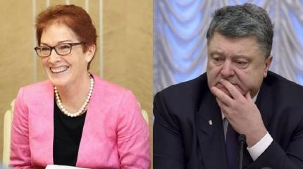 Вашингтон требует у Порошенко победы в войне на Донбассе Вашингтон требует у Порошенко победы в войне на Донбассе