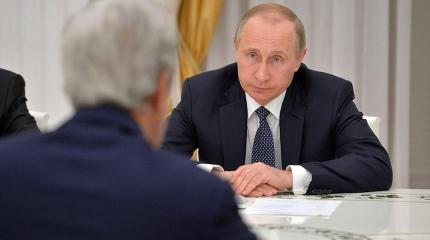 Свой среди чужих: Путин вывел Керри на откровенный диалог по Сирии Свой среди чужих: Путин вывел Керри на откровенный диалог по Сирии