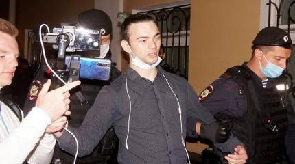 Пикет сторонников Беломайдана в Москве закончился дракой и задержаниями