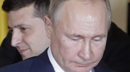 Путин не намерен обсуждать с Зеленским внутриукраинский конфликт Путин не намерен обсуждать с Зеленским внутриукраинский конфликт