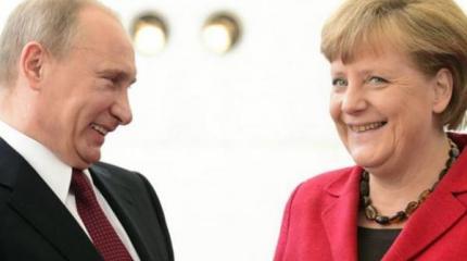 Путин и Меркель заставят Америку «спуститься с небес на землю» Путин и Меркель заставят Америку «спуститься с небес на землю»