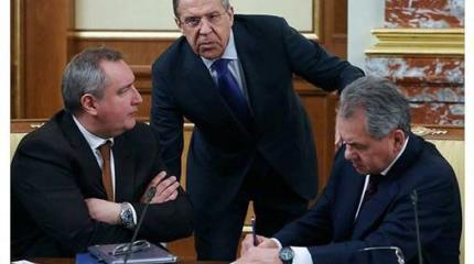 Псаки на заметку: Рогозин, Лавров и Шойгу что-то задумали Псаки на заметку: Рогозин, Лавров и Шойгу что-то задумали