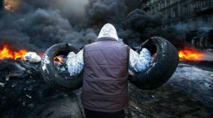 Дым покрышек и план диаспоры по захвату власти на Украине Дым покрышек и план диаспоры по захвату власти на Украине