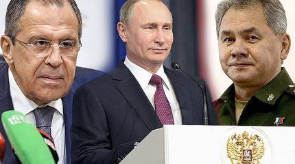 Путин, Шойгу и Лавров: уровень доверия, о котором можно только мечтать