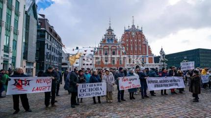 «Отмена» Чебурашки: дерусификация Латвии вступает в финальную стадию «Отмена» Чебурашки: дерусификация Латвии вступает в финальную стадию