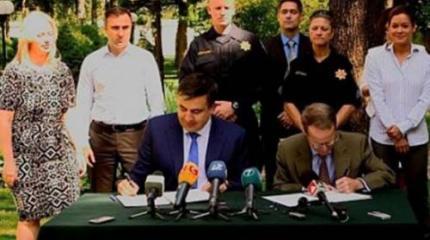 Одесситам не до юмора от малахольного Саакашвили и антироссийского заповедника