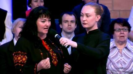 Украинке, ответившей Ковтуну в эфире российского ТВ, грозят судом на Родине Украинке, ответившей Ковтуну в эфире российского ТВ, грозят судом на Родине