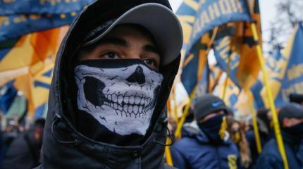Украинские радикалы устроили побоище в киевском горсовете