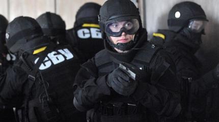 Служба безопасности Украины отрабатывает маневры на мирных гражданах