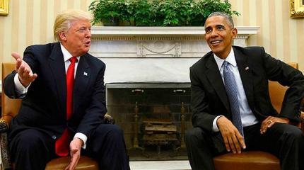 Трамп позвал Обаму в советчики Трамп позвал Обаму в советчики