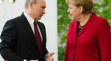 Путин и Меркель обсудили поставки газа в ЕС