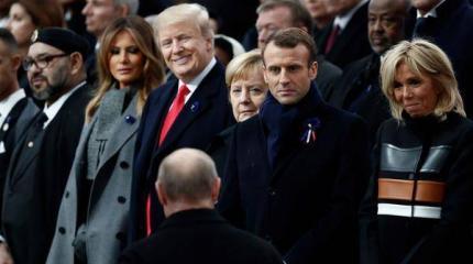 Зачем Макрон вызвал Путина и Трампа в Париж Зачем Макрон вызвал Путина и Трампа в Париж
