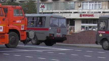 Полицию стянули в центр Москвы, но либералы на протест не вышли