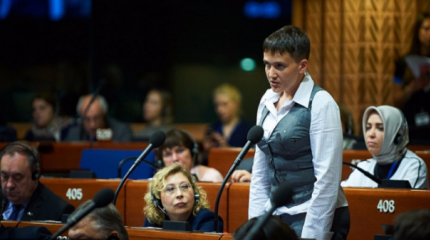 Вертикаль Савченко: горлопанка метит в кресло министра обороны Украины Вертикаль Савченко: горлопанка метит в кресло министра обороны Украины