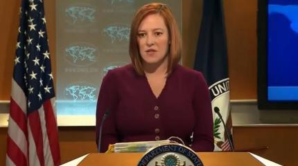 Псаки соврала о контактах с Россией по Донбассу: МИД отреагировал Псаки соврала о контактах с Россией по Донбассу: МИД отреагировал