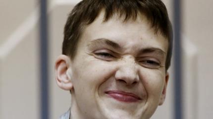 Новый вид голодовки от Надежды Савченко: званый ужин не считается Новый вид голодовки от Надежды Савченко: званый ужин не считается
