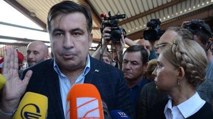Прорыв Саакашвили на Украину: "фарс века" в реальном времени Прорыв Саакашвили на Украину: "фарс века" в реальном времени