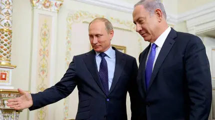 СМИ Израиля: в Сочи Нетаньяху намерен убедить Путина в «иранской угрозе» СМИ Израиля: в Сочи Нетаньяху намерен убедить Путина в «иранской угрозе»