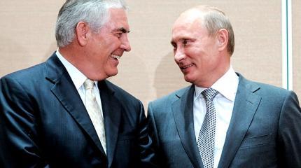 Путин и Тиллерсон не нашли точек соприкосновения на встрече Путин и Тиллерсон не нашли точек соприкосновения на встрече