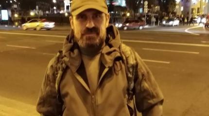 Каратель Микитенко поджег себя на Майдане, протестуя против Зеленского
