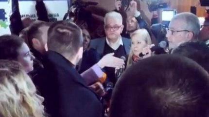 Радикалы сорвали презентацию программы по примирению с Донбассом