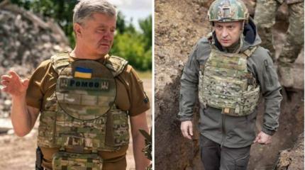 Зеленский наступает на порошенковском фронте Зеленский наступает на порошенковском фронте