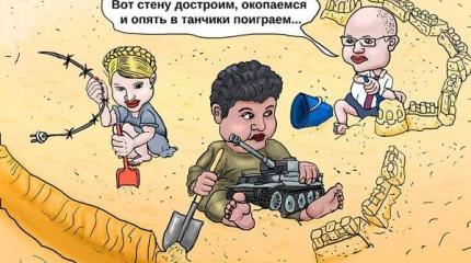 "Великая украинская стена" имени Арсения Яценюка