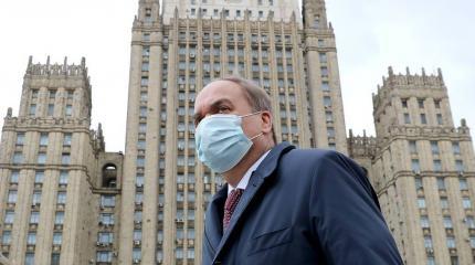 Вызванный в Россию посол Антонов покинул МИД РФ без комментариев