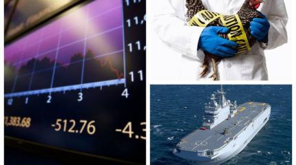 Цены на нефть, птичий грипп в Европе и "морской бой" Москвы и Парижа. Обзор зарубежных СМИ Цены на нефть, птичий грипп в Европе и "морской бой" Москвы и Парижа. Обзор зарубежных СМИ