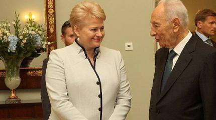 Грибаускайте едет в Израиль бороться против сближения России и Запада