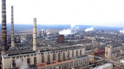 Работа Приднепровской ТЭС на Украине остановлена из-за отсутствия угля