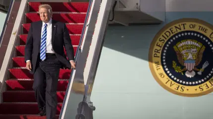 Президент Трамп едет в мир. Но не к нам Президент Трамп едет в мир. Но не к нам