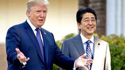 Трамп научит Японию сбивать ракеты Ким Чен Ына Трамп научит Японию сбивать ракеты Ким Чен Ына