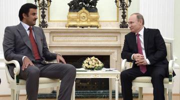 Владимир Путин и эмир Катара обсудили сирийский кризис