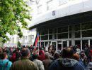 Донецкая ОГА: здание СБУ сгорело в Краматорске Донецкая ОГА: здание СБУ сгорело в Краматорске
