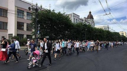 Реакция общества и власти на протесты в Хабаровске Реакция общества и власти на протесты в Хабаровске