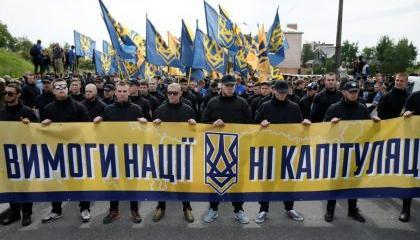 Противопожарный огонь: Укронацики против НАТО Противопожарный огонь: Укронацики против НАТО