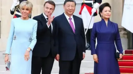Лягушатник по-пекински: Чего ждет Макрон от Си Цзиньпина