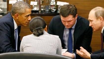 О чем шептались Путин и Обама на саммите G-20 О чем шептались Путин и Обама на саммите G-20