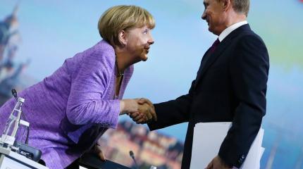 Немецкие СМИ: Меркель едет в РФ как просительница, у Берлина связаны руки Немецкие СМИ: Меркель едет в РФ как просительница, у Берлина связаны руки