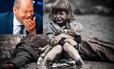 Канцлер ФРГ Шольц: "Геноцид на Донбассе? - это смешно!" Канцлер ФРГ Шольц: "Геноцид на Донбассе? - это смешно!"